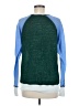 Treasure & Bond Color Block Green Pullover Sweater Size M - photo 2