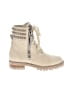 Christian Louboutin 100% Leather Ivory Boots Size EU (IT) 38 1/2 / US 8 1/2 - photo 1