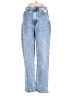 Zara Hearts Blue Jeans Size 4 - photo 1