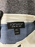 Topshop Color Block Ivory Long Sleeve Blouse Size 6 - photo 7