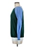 Treasure & Bond Color Block Green Pullover Sweater Size M - photo 5