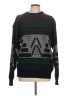 Assorted Brands Graphic Black Green Pullover Sweater Size L - photo 1