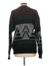 Assorted Brands Graphic Black Green Pullover Sweater Size L - photo 2