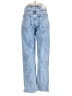 Zara Hearts Blue Jeans Size 4 - photo 2