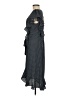 Max Studio Polka Dots Black Casual Dress Size XS - photo 5