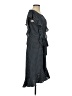Max Studio Polka Dots Black Casual Dress Size XS - photo 4