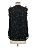 Gibson Look 100% Polyester Stars Black Sleeveless Blouse Size M - photo 2