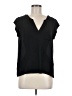 Joie Black Short Sleeve Blouse Size M - photo 1