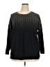 Alfani Black Long Sleeve Top Size 3X - photo 1