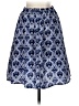 Painted Threads 100% Polyester Paisley Blue Formal Skirt Size XS - photo 2