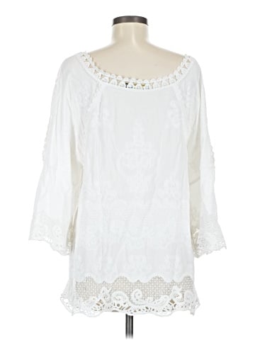 Spiaggia Dolce 3/4 Sleeve Blouse (view 2)
