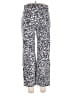 Rebecca Minkoff Animal Print Silver Casual Pants Size 10 - photo 2