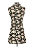 Young Threads Floral Black Cocktail Dress Size S - photo 2