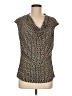 Worthington Brown Sleeveless T-Shirt Size M (petite) - photo 1