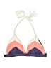PilyQ Color Block Purple Swimsuit Top Size S-L (D) - photo 1