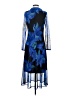 Rinascimento Graphic Blue Cocktail Dress Size S (estimated) - photo 2