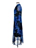 Rinascimento Graphic Blue Cocktail Dress Size S (estimated) - photo 5