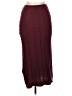 Chartou 100% Polyester Burgundy Formal Skirt Size M - photo 2