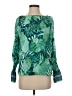 Laundry by Shelli Segal 100% Polyester Green Long Sleeve Blouse Size S - photo 1