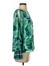 Laundry by Shelli Segal 100% Polyester Green Long Sleeve Blouse Size S - photo 4