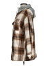 Shein Plaid Gray Coat Size 4 - photo 5