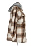 Shein Plaid Gray Coat Size 4 - photo 4