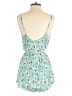 En Creme 100% Rayon Tropical Teal Romper Size S - photo 2