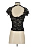 Shein Black Short Sleeve Top Size 2 - photo 2