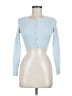 Shein Blue Long Sleeve T-Shirt Size 6 - photo 1