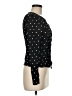 Elodie Polka Dots Black Long Sleeve Top Size M - photo 4
