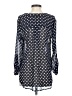Dna Couture 100% Polyester Polka Dots Blue 3/4 Sleeve Blouse Size S - photo 2