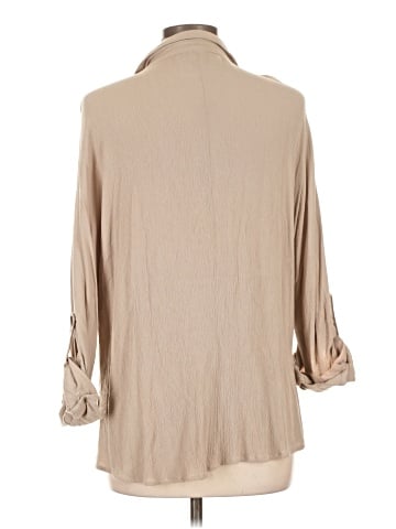 GeeGee 3/4 Sleeve Button-Down Shirt (view 2)