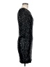 Boohoo 100% Polyester Black Cocktail Dress Size 6 - photo 4
