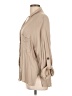 GeeGee 100% Rayon Tan 3/4 Sleeve Button-Down Shirt Size 1X - photo 5