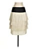 Reiss 100% Polyester Solid Ivory Casual Skirt Size 6 - photo 1