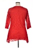 Kate Park 100% Polyester Red 3/4 Sleeve Top Size XL - photo 2