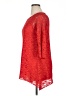Kate Park 100% Polyester Red 3/4 Sleeve Top Size XL - photo 5