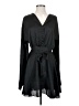 Boohoo 100% Polyester Black Casual Dress Size 4 - photo 1