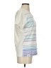 Assorted Brands Stripes Ivory Short Sleeve T-Shirt Size S - photo 4