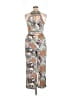 Discovery Clothing Paisley Silver Jumpsuit Size XL - photo 2