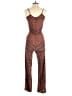 American Eagle Outfitters 100% Viscose Paisley Brown Jumpsuit Size XXS - photo 2