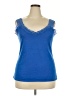 Faded Glory Blue Sleeveless Top Size 2X - photo 1