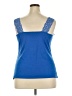 Faded Glory Blue Sleeveless Top Size 2X - photo 2
