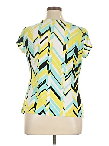 Worthington Short Sleeve Blouse (view 2)