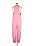 Unbranded 100% Polyester Solid Pink Jumpsuit Size XL - photo 2