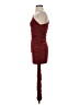 Endless Blu Burgundy Cocktail Dress Size S - photo 5
