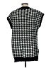 Rebellious 100% Acrylic Houndstooth Black Sweater Vest Size M - photo 2