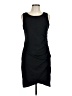 Leith Solid Black Cocktail Dress Size XL - photo 1