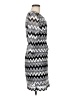 Sandra Darren Chevron-herringbone Gray Casual Dress Size 8 (petite) - photo 4