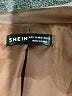 Shein 100% Polyester Brown Raincoat Size L - photo 6